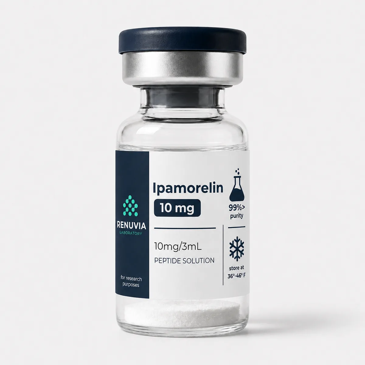 Renuvia Labs Ipamorelin 10 mg vial